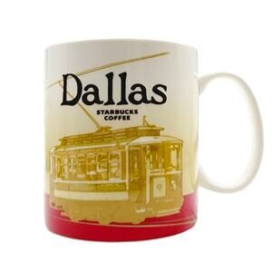 Starbucks 2009 USA COLLECTOR SERIES DALLAS TEXAS MCKINNEY AVENUE 16 oz Mug